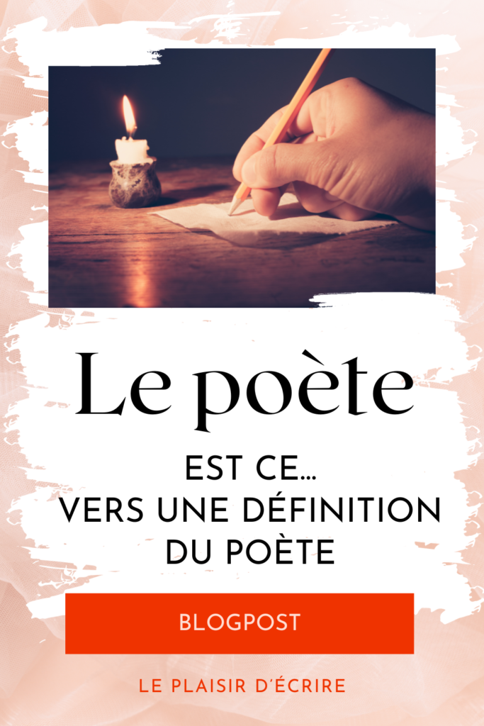 Tu veux être poète, publier un recueil de poésie, lire de la poésie, n'est-ce pas? Si je te demandais de définir la poésie que dirais-tu? Qu'en est-il du poète?