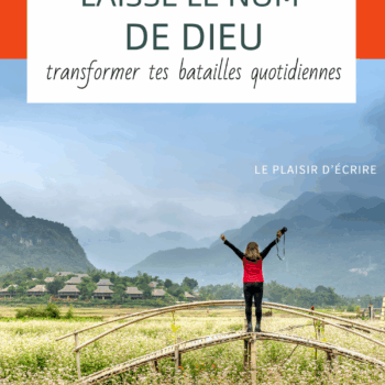 Me plonger dans la signification profonde des noms divins représente une révélation particulière me faisant comprendre à quel point notre Dieu est tout-puissant.